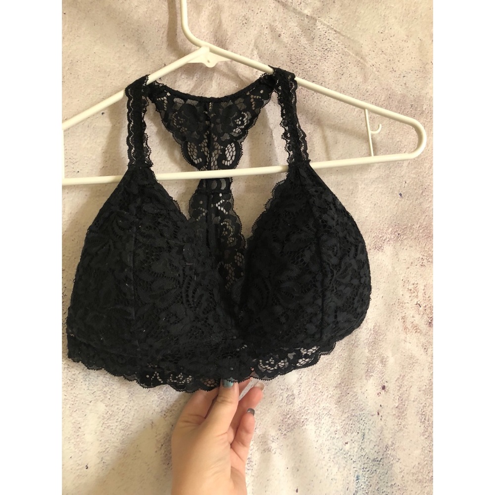 Black lace brallete